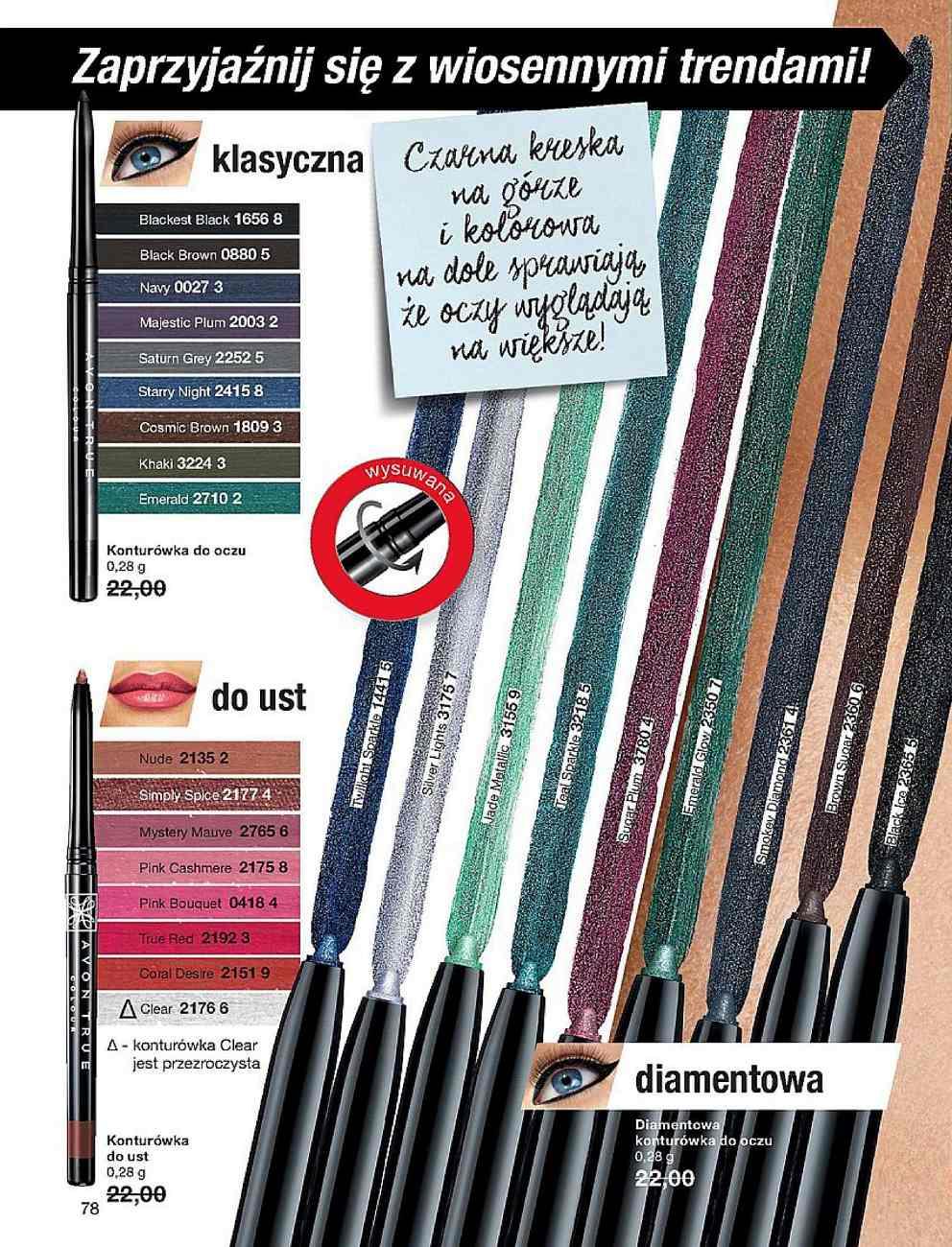 Gazetka promocyjna Avon str. 78