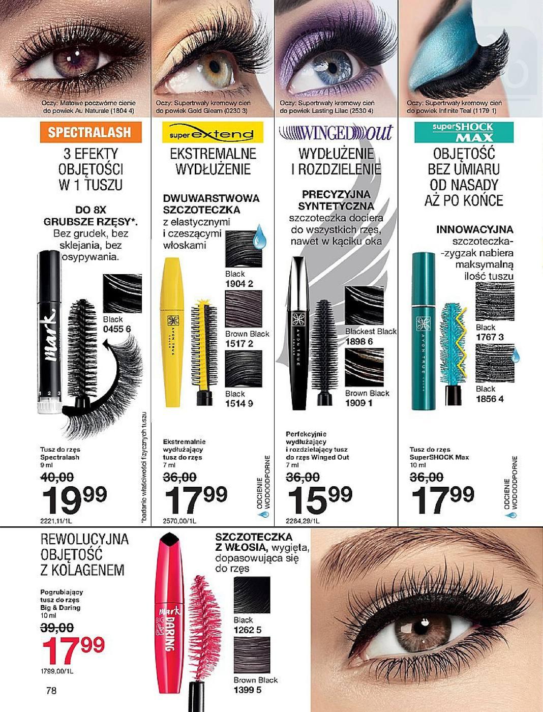 Gazetka promocyjna Avon str. 78