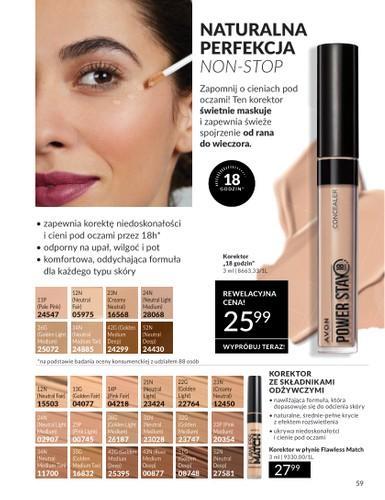 Gazetka promocyjna Avon str. 59