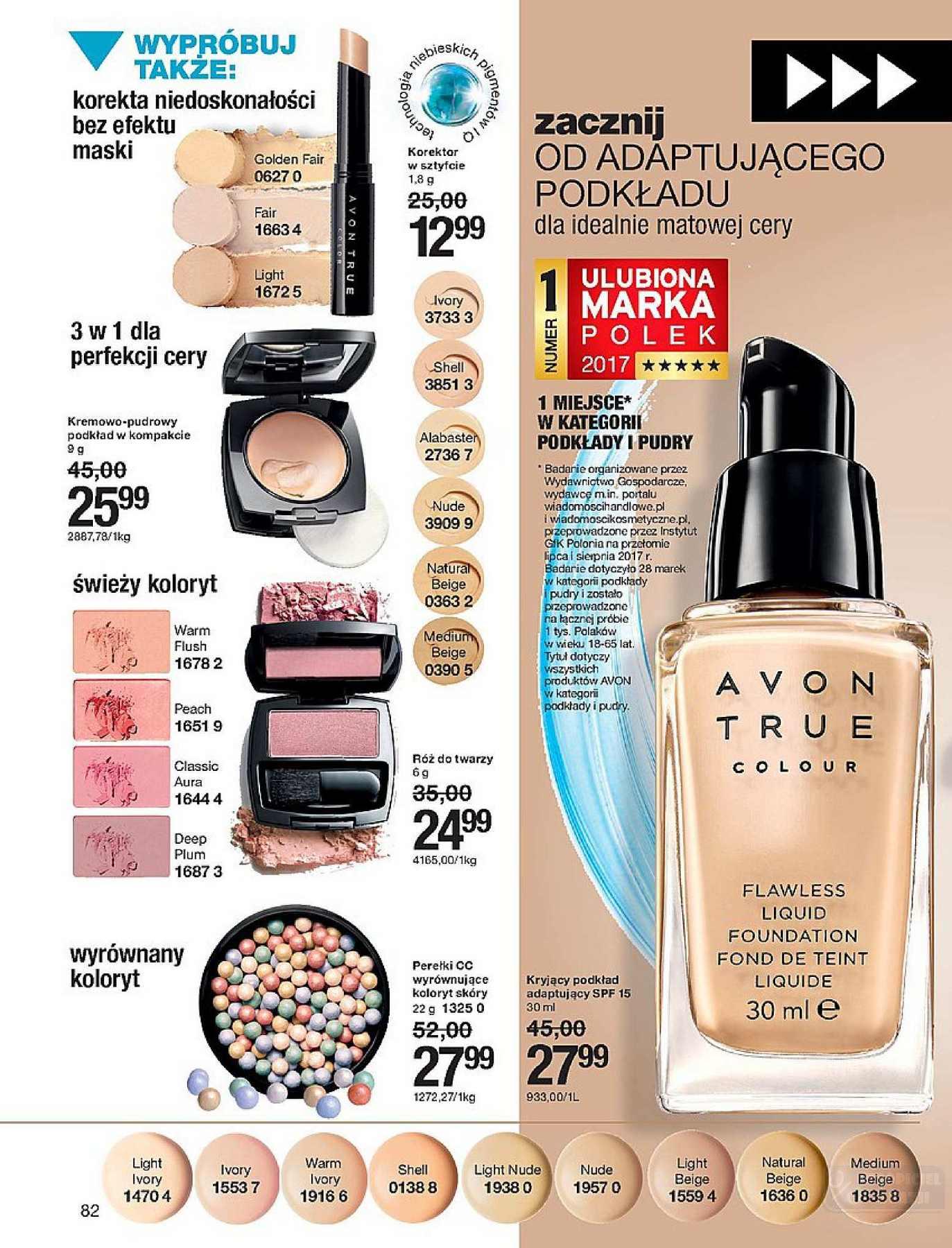 Gazetka promocyjna Avon str. 82