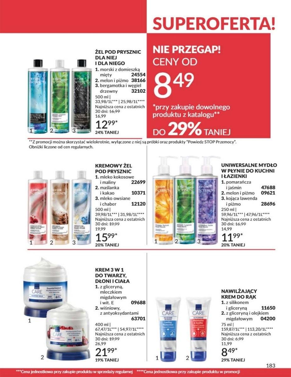 Gazetka promocyjna Avon str. 183