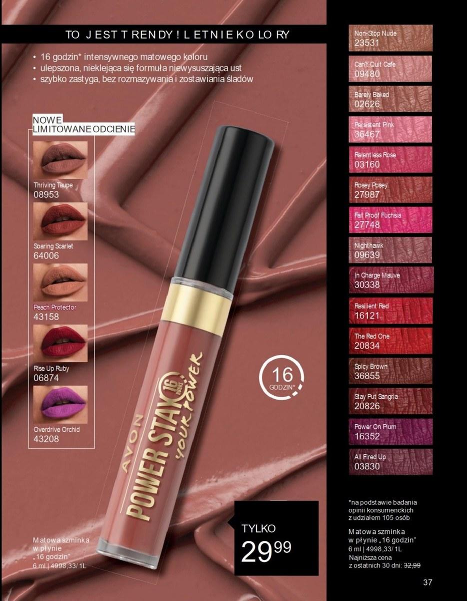 Gazetka promocyjna Avon str. 37