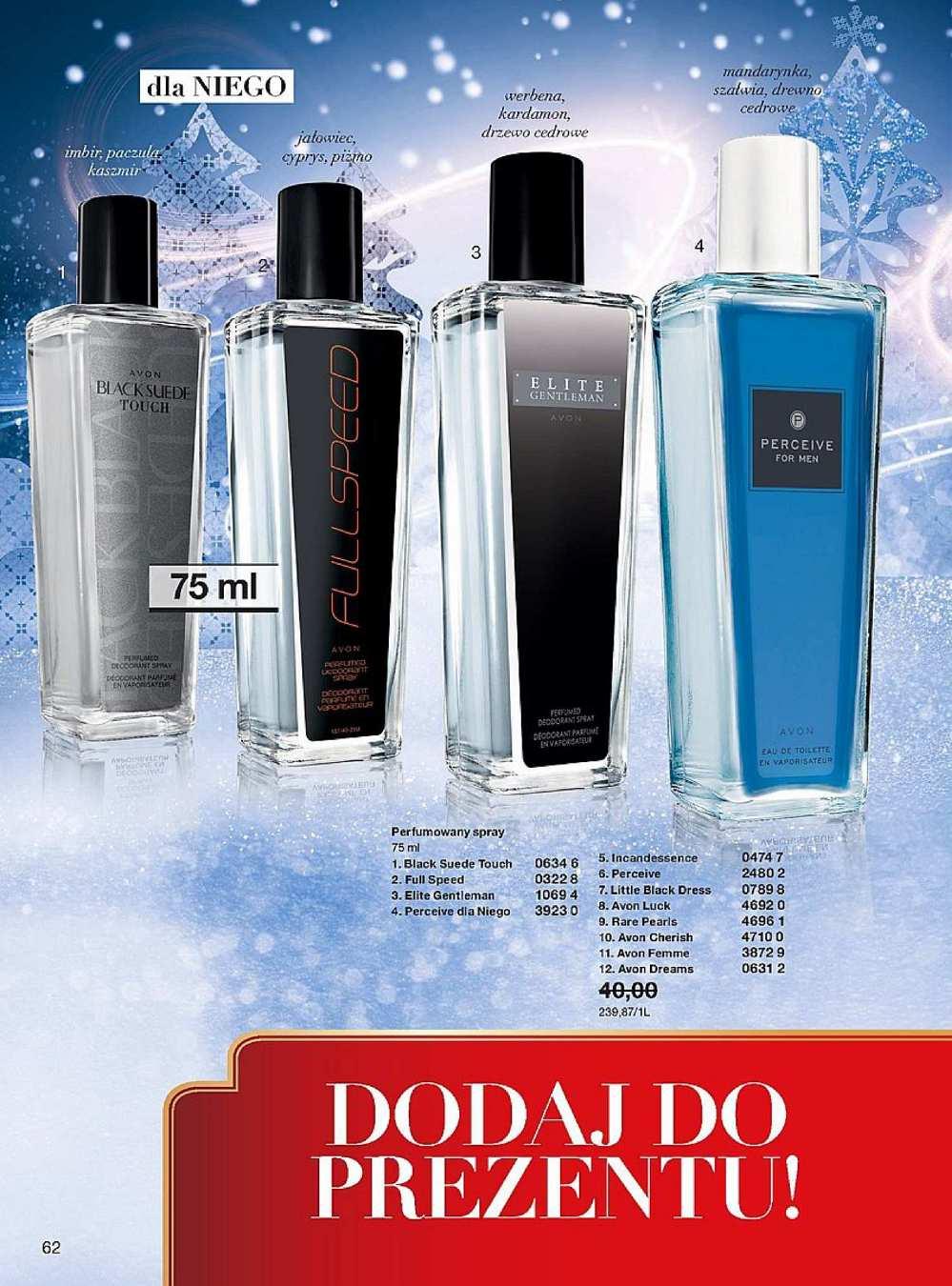 Gazetka promocyjna Avon str. 62