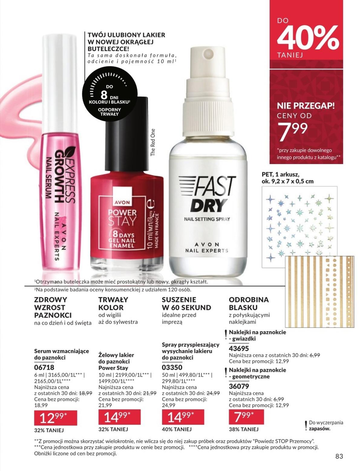 Gazetka promocyjna Avon str. 83