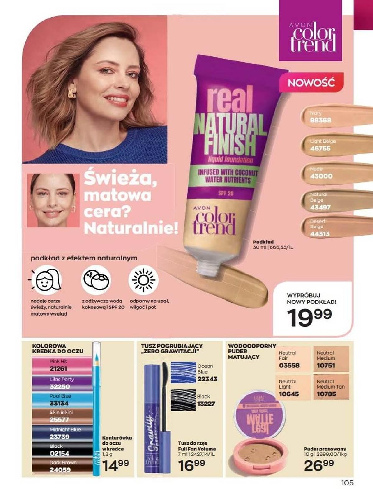 Gazetka promocyjna Avon str. 105