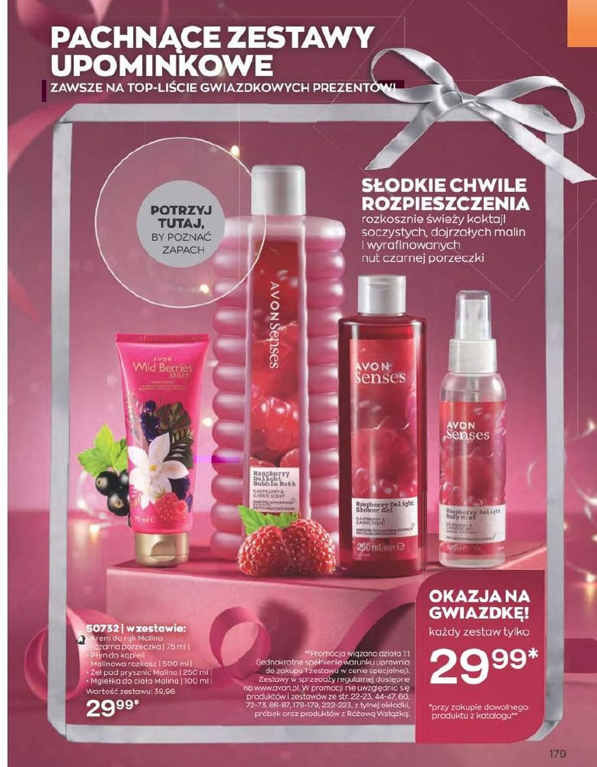 Gazetka promocyjna Avon str. 179