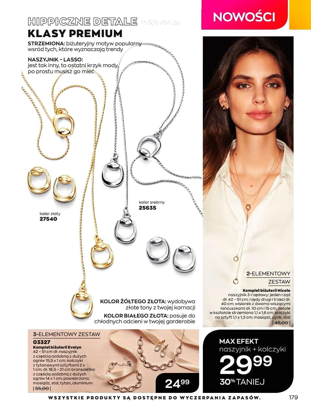 Gazetka promocyjna Avon str. 179