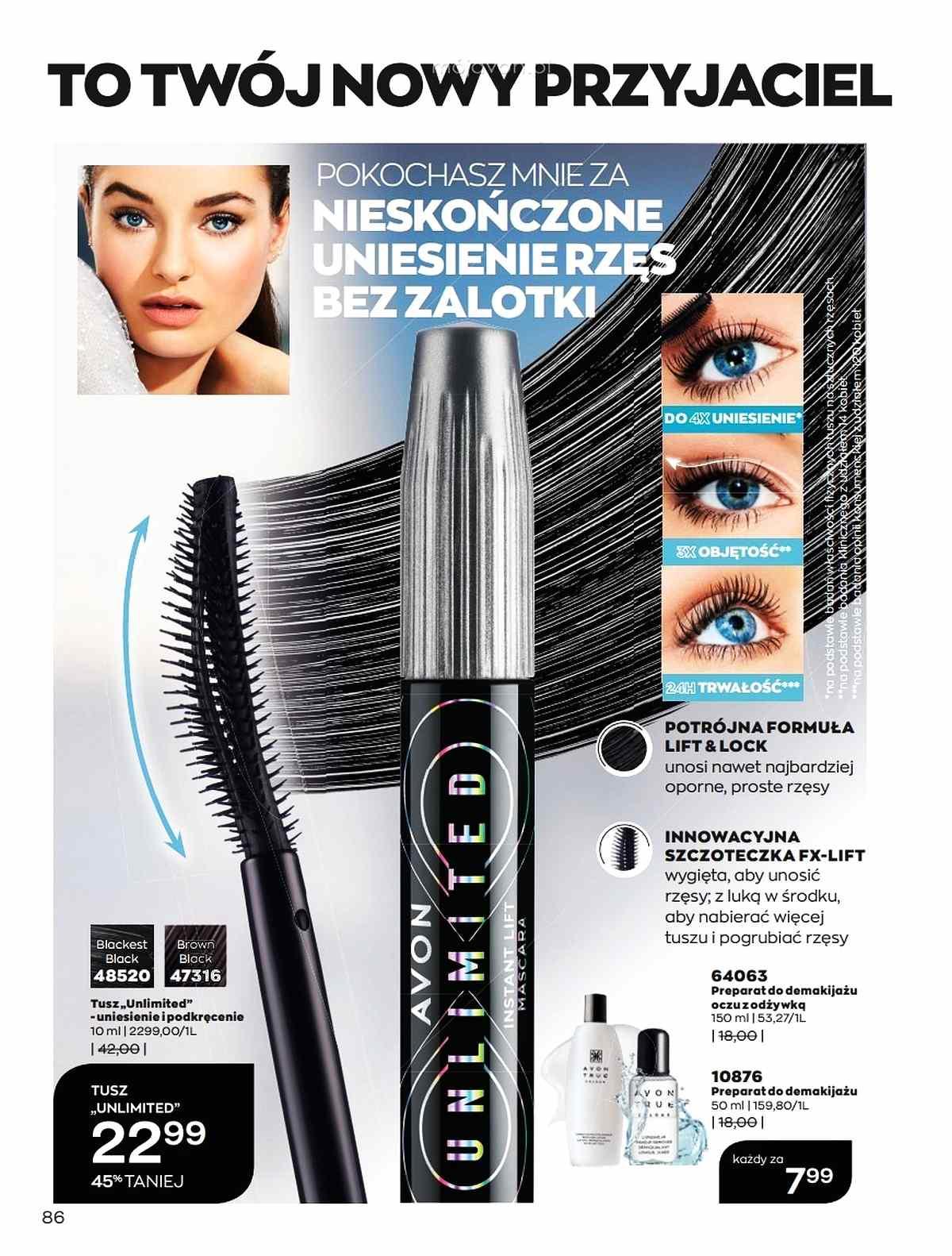 Gazetka promocyjna Avon str. 86