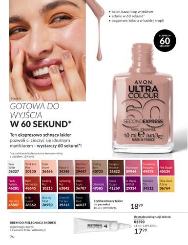 Gazetka promocyjna Avon str. 76