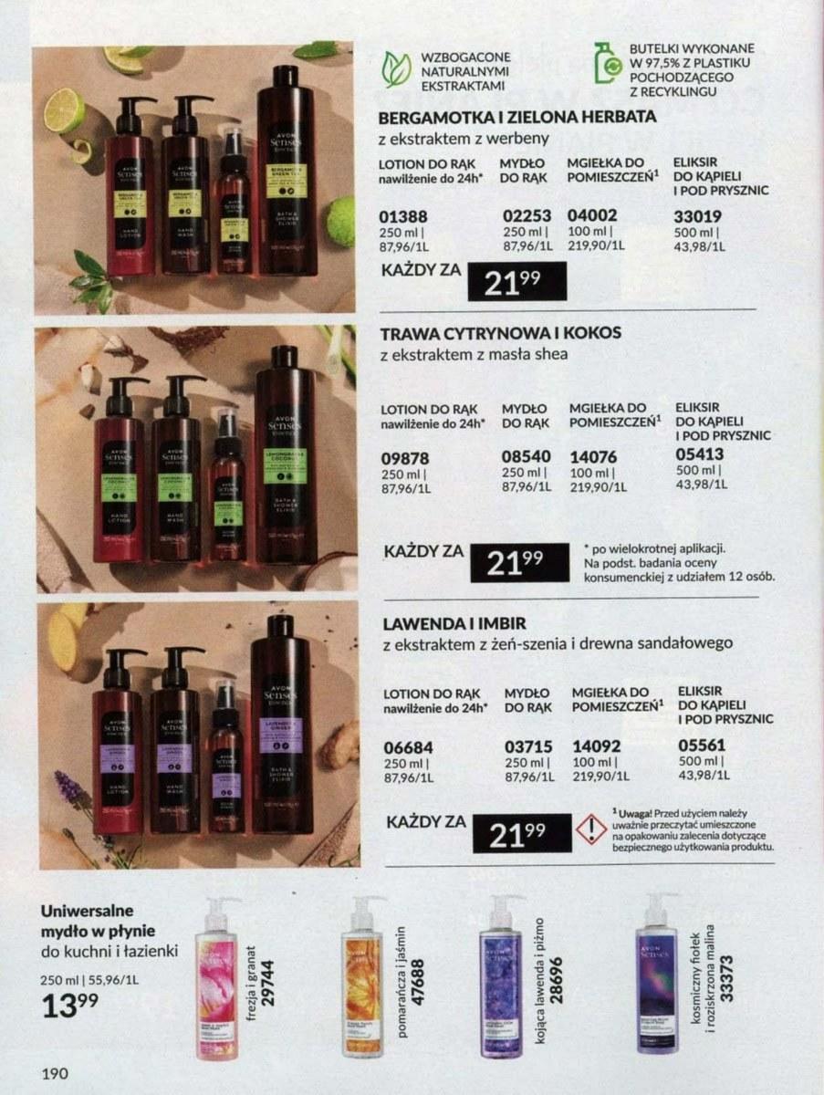 Gazetka promocyjna Avon str. 190