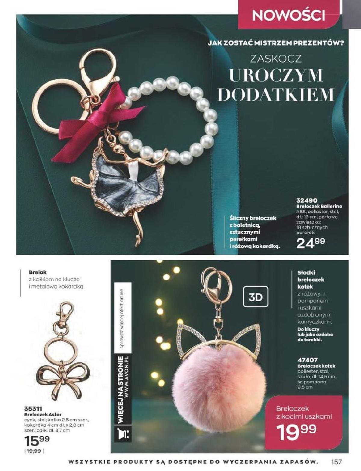Gazetka promocyjna Avon str. 157
