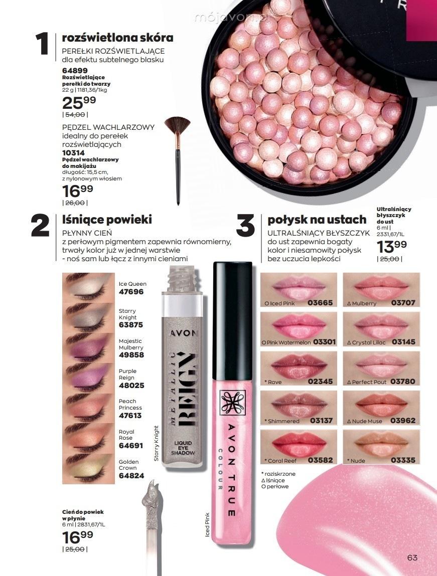 Gazetka promocyjna Avon str. 63
