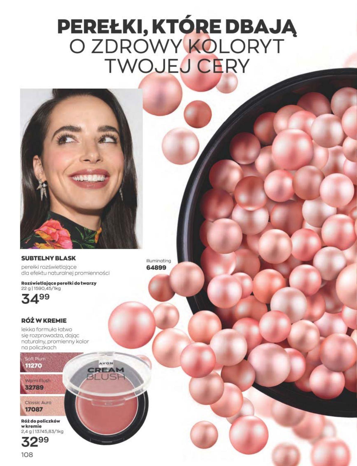 Gazetka promocyjna Avon str. 108