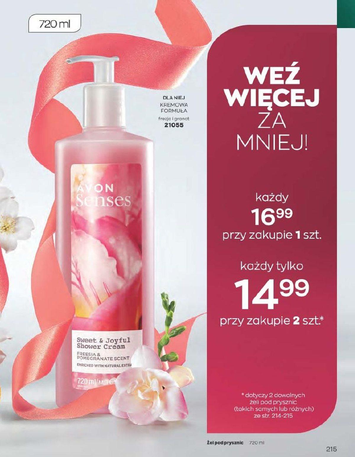 Gazetka promocyjna Avon str. 215