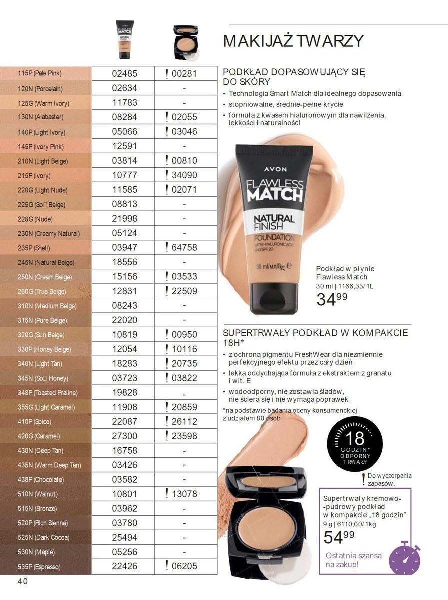 Gazetka promocyjna Avon str. 40