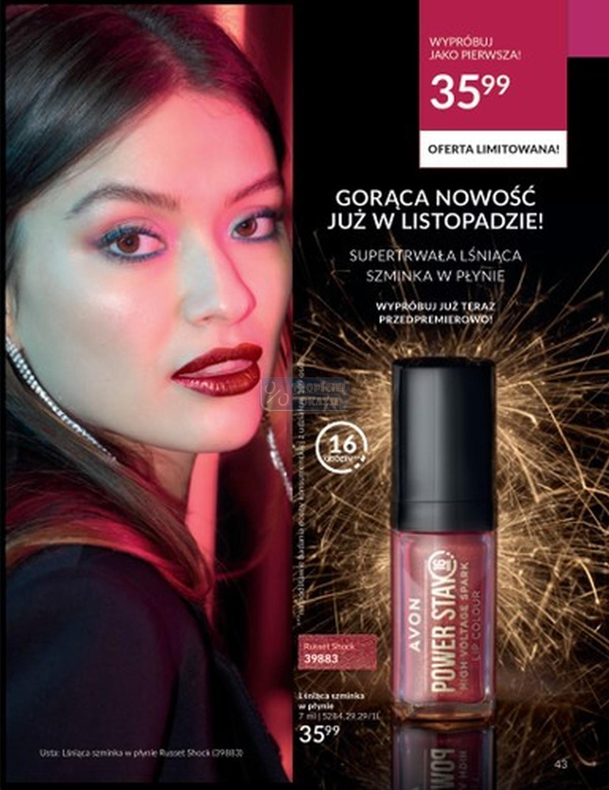 Gazetka promocyjna Avon str. 43