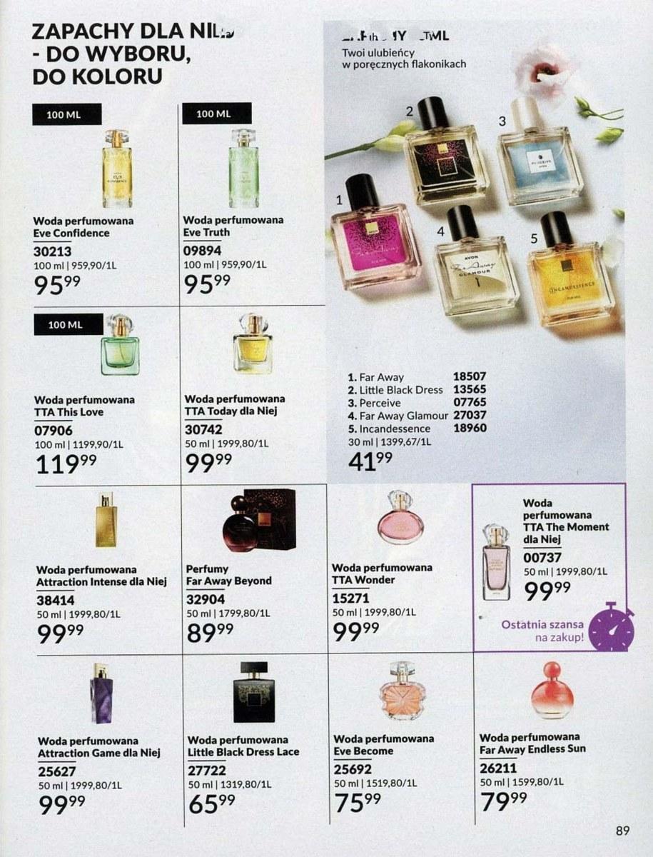Gazetka promocyjna Avon str. 89