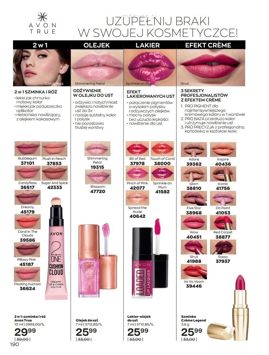 Gazetka promocyjna Avon str. 188