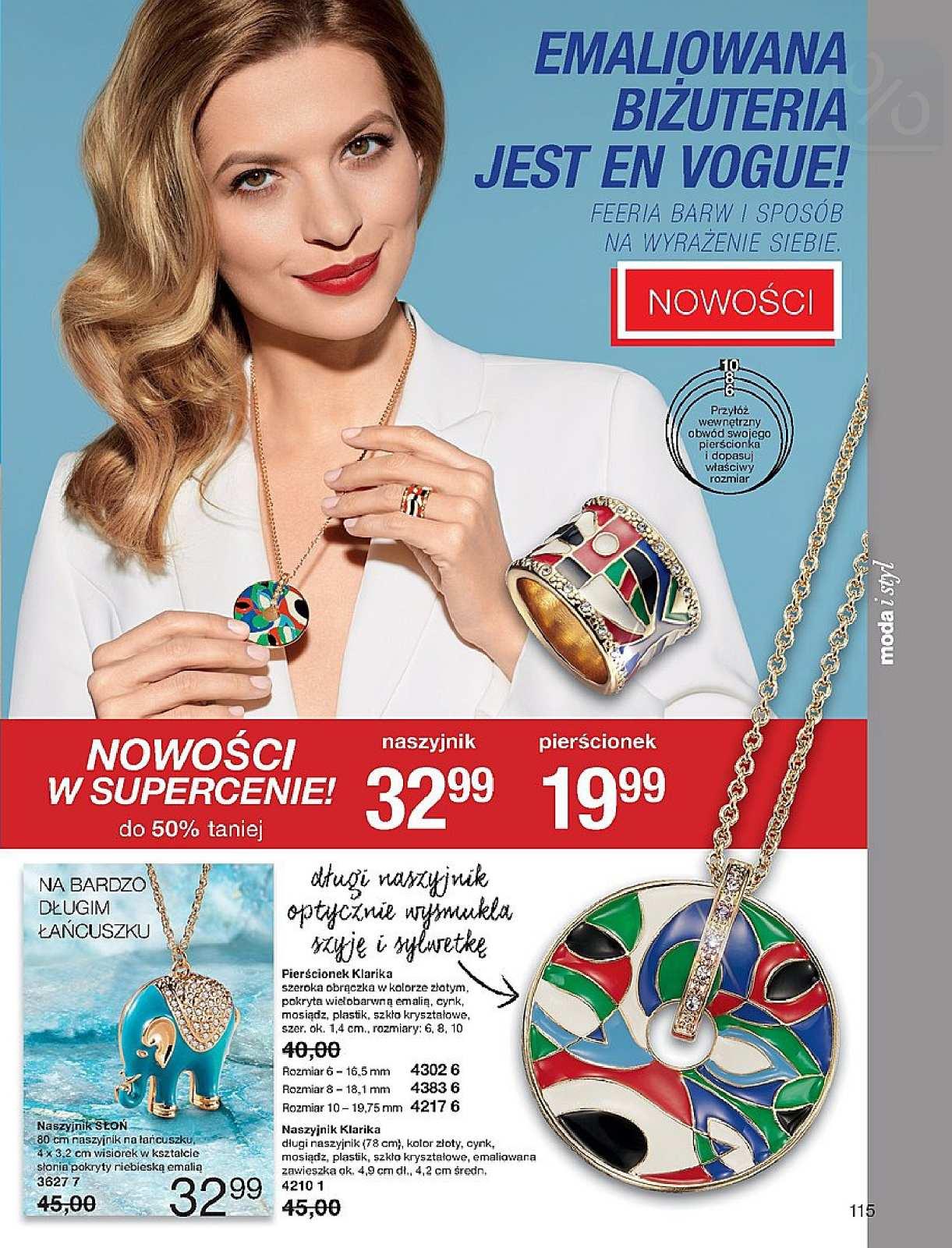 Gazetka promocyjna Avon str. 115