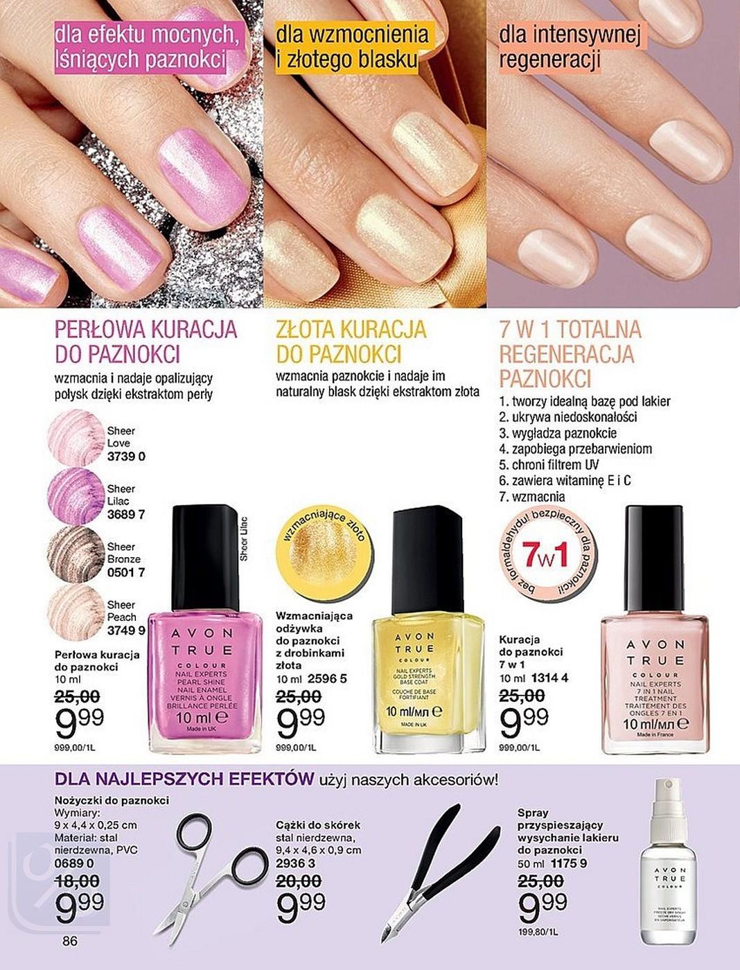 Gazetka promocyjna Avon str. 86