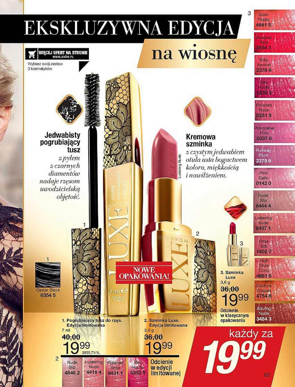 Gazetka promocyjna Avon str. 65