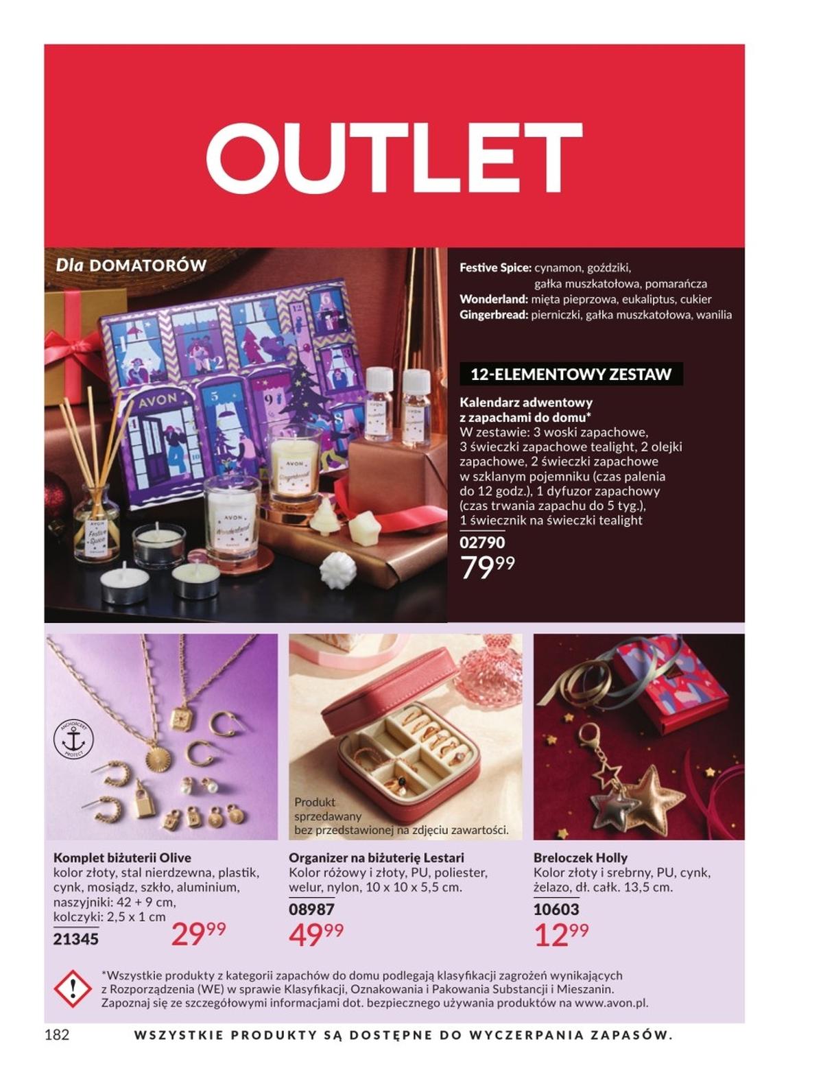 Gazetka promocyjna Avon str. 182