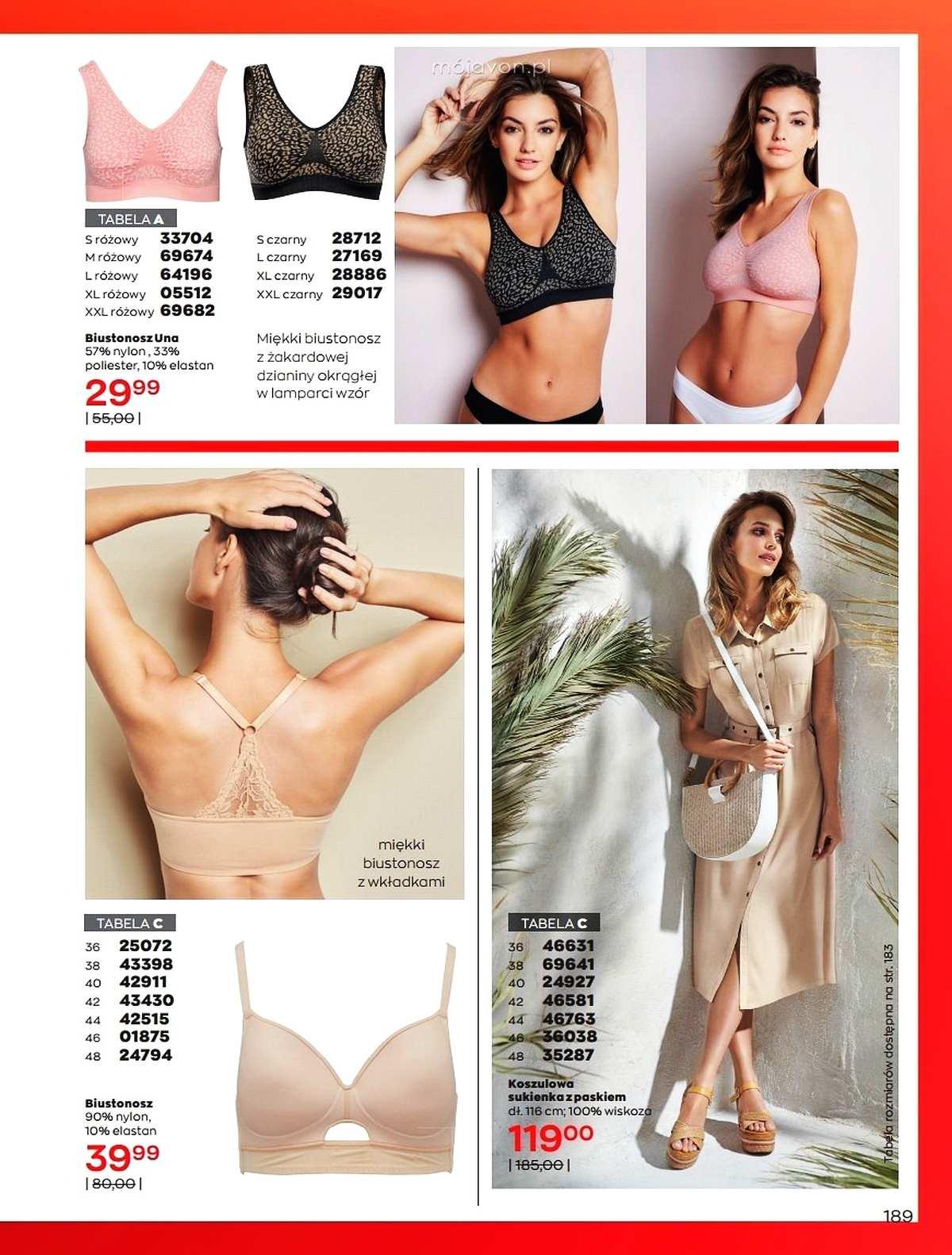 Gazetka promocyjna Avon str. 189