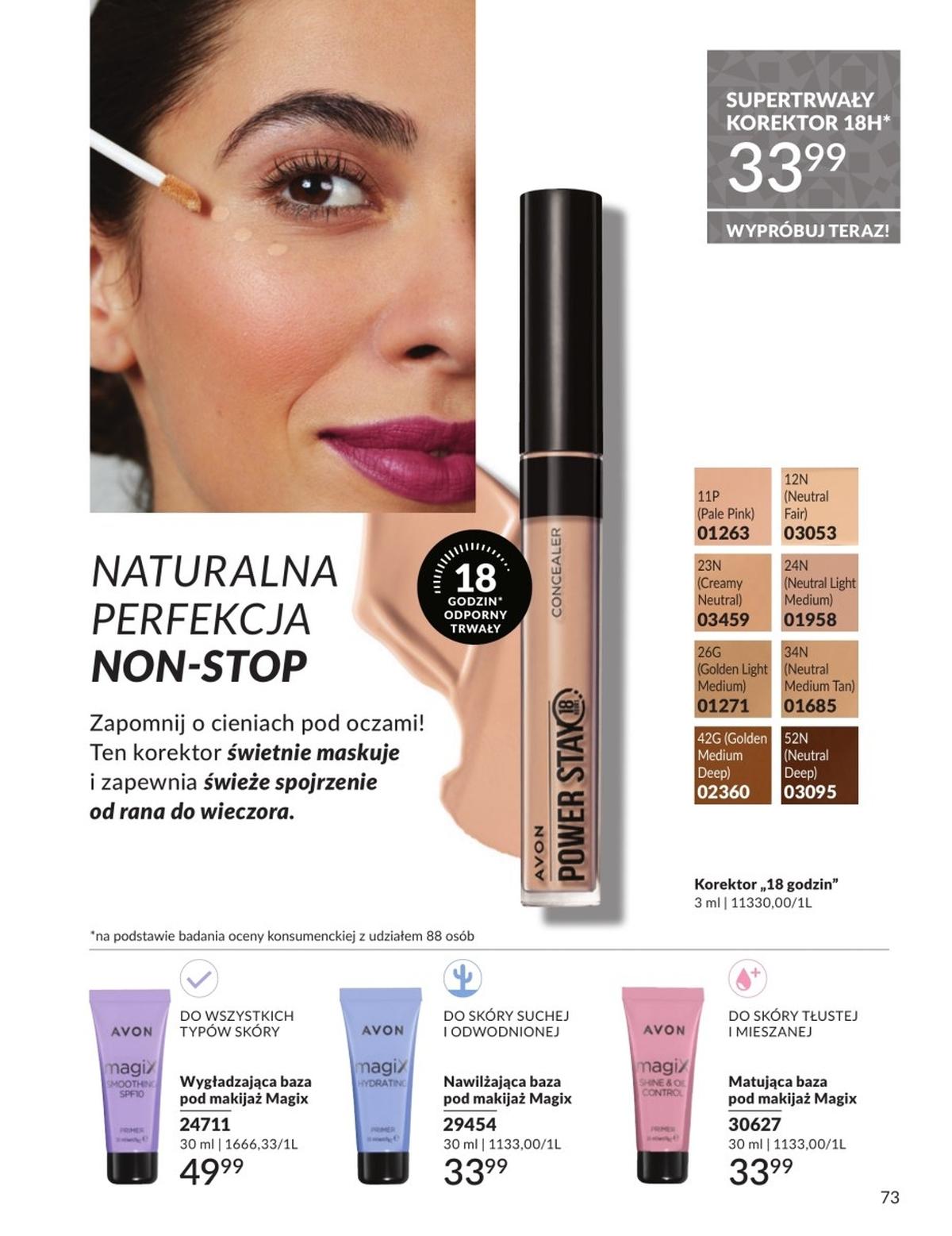 Gazetka promocyjna Avon str. 73