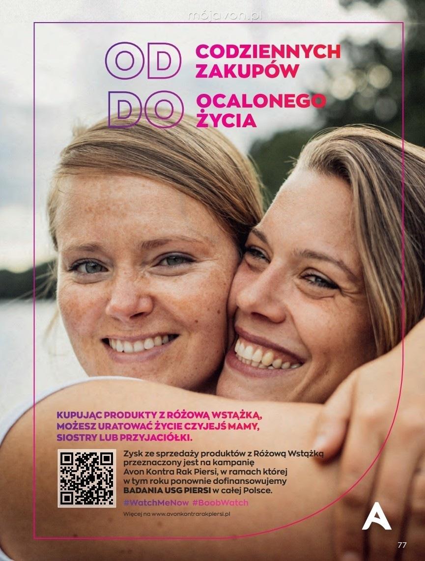 Gazetka promocyjna Avon str. 77