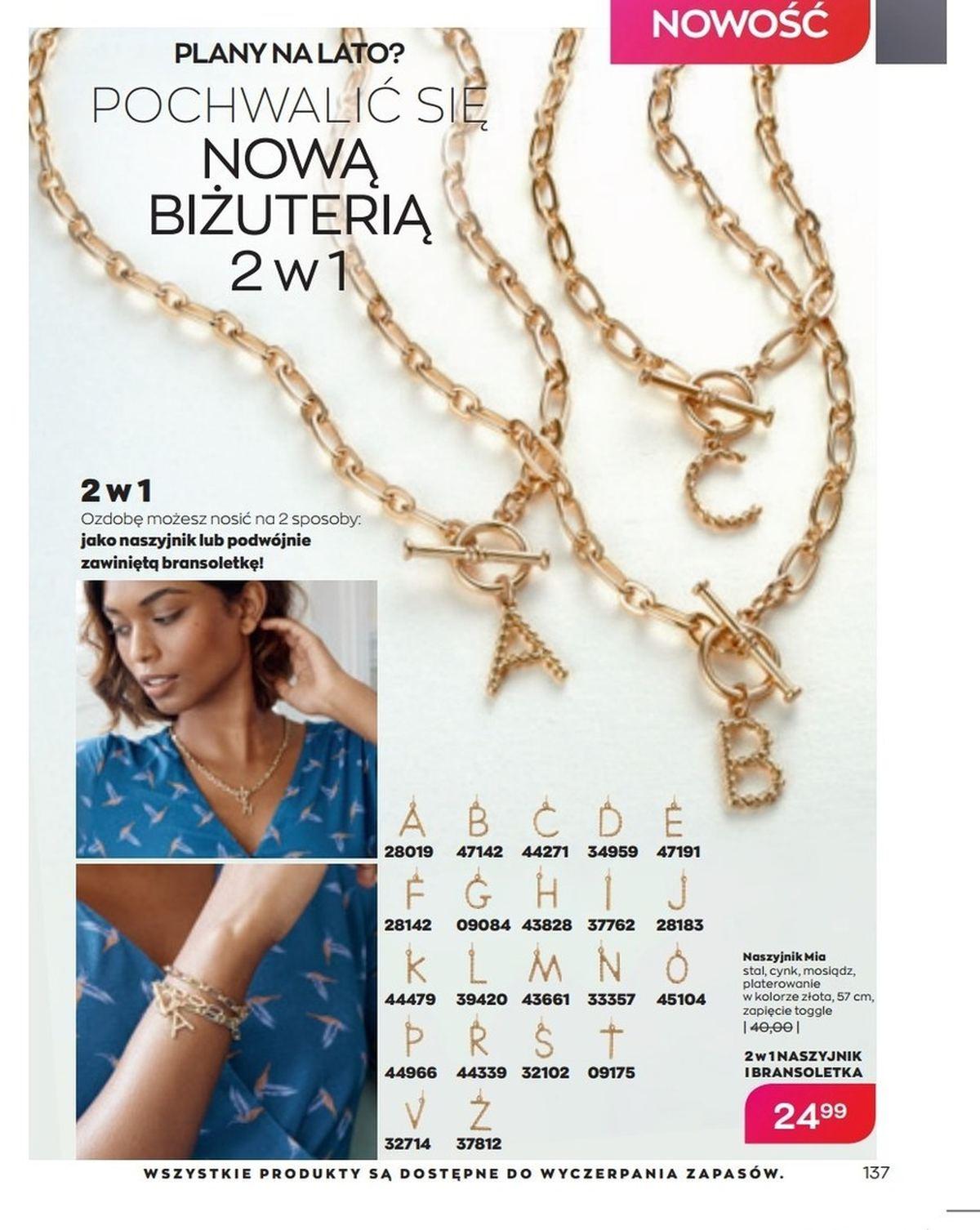 Gazetka promocyjna Avon str. 137