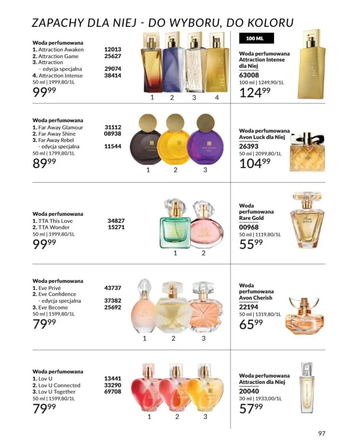 Gazetka promocyjna Avon str. 97