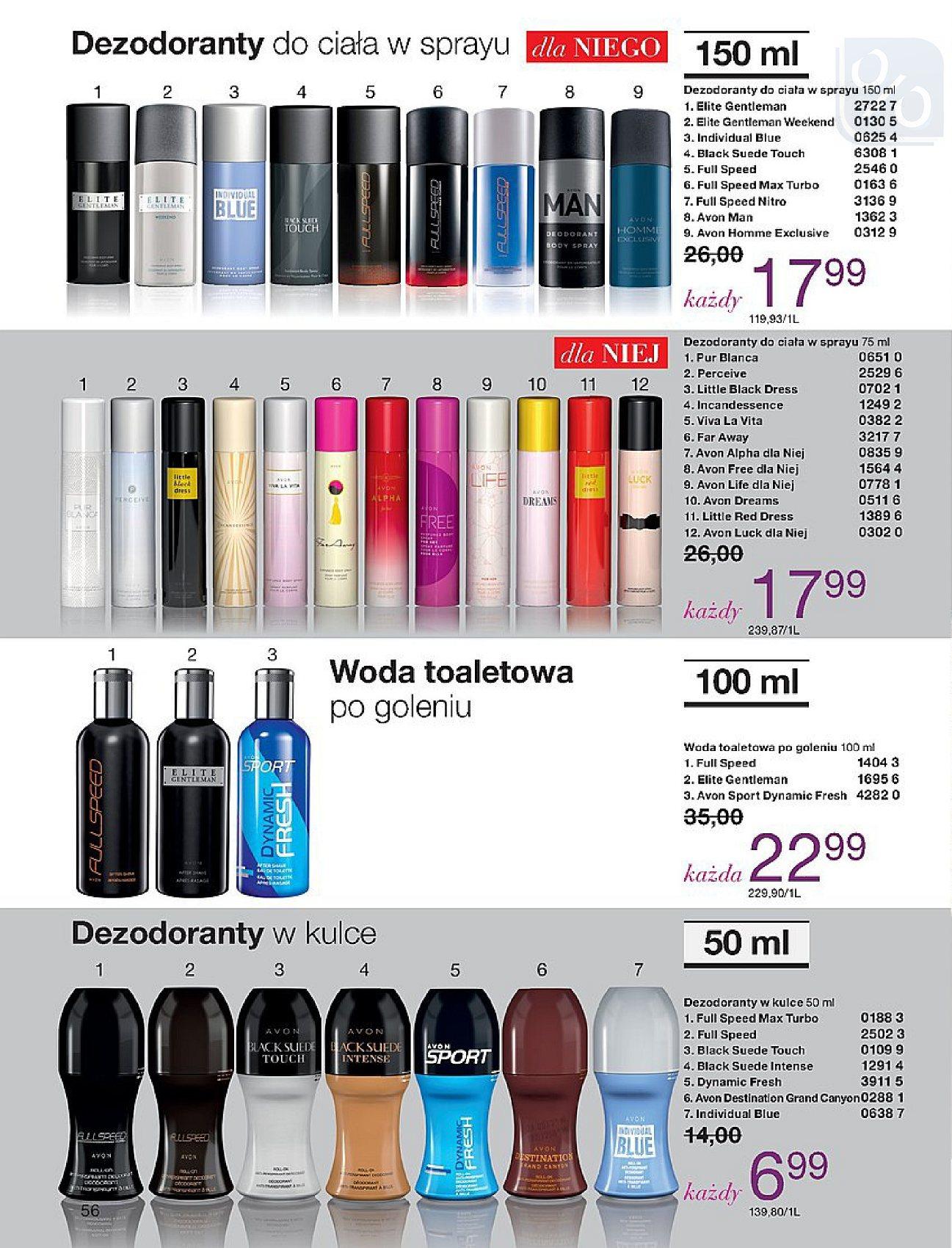 Gazetka promocyjna Avon str. 56