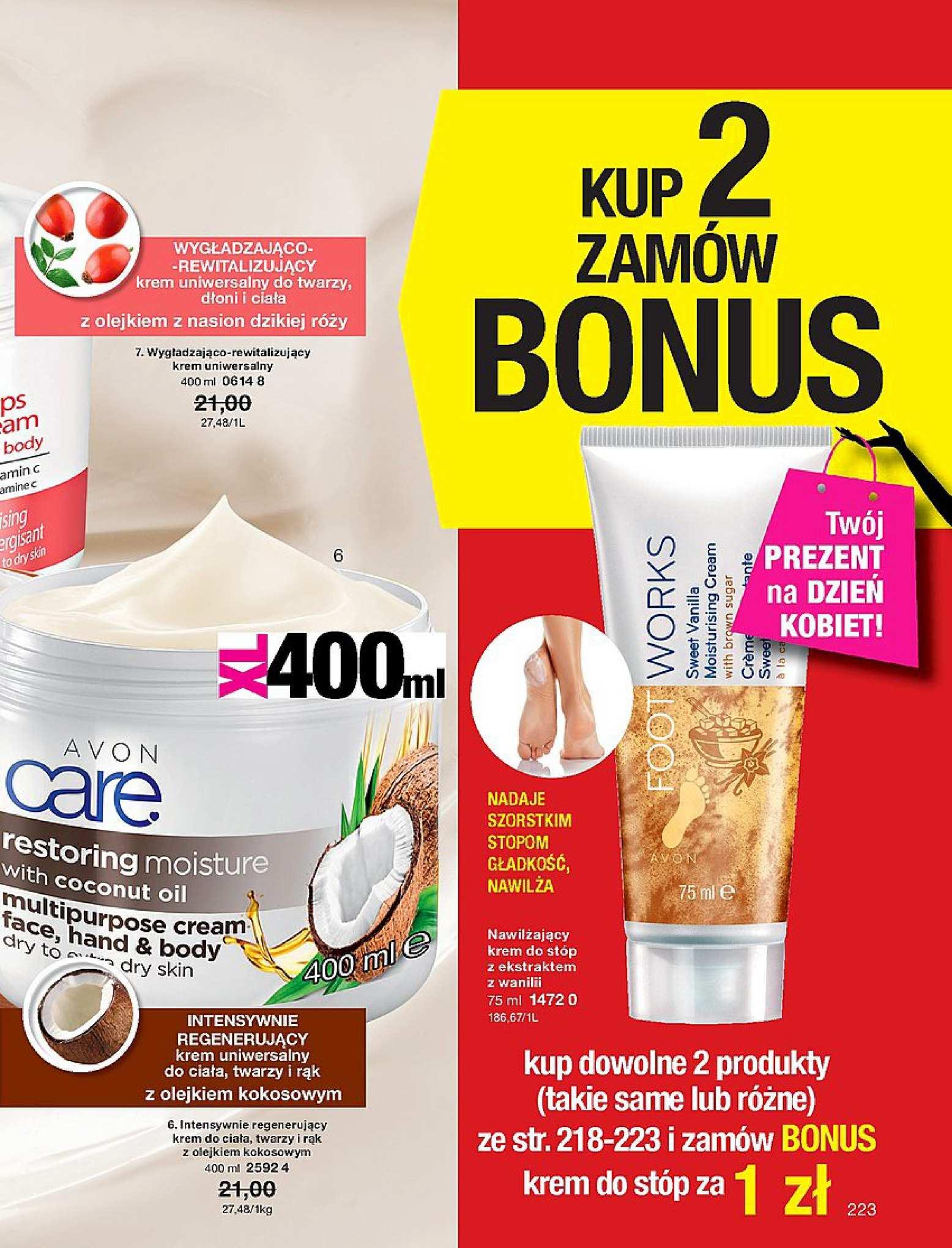 Gazetka promocyjna Avon str. 223