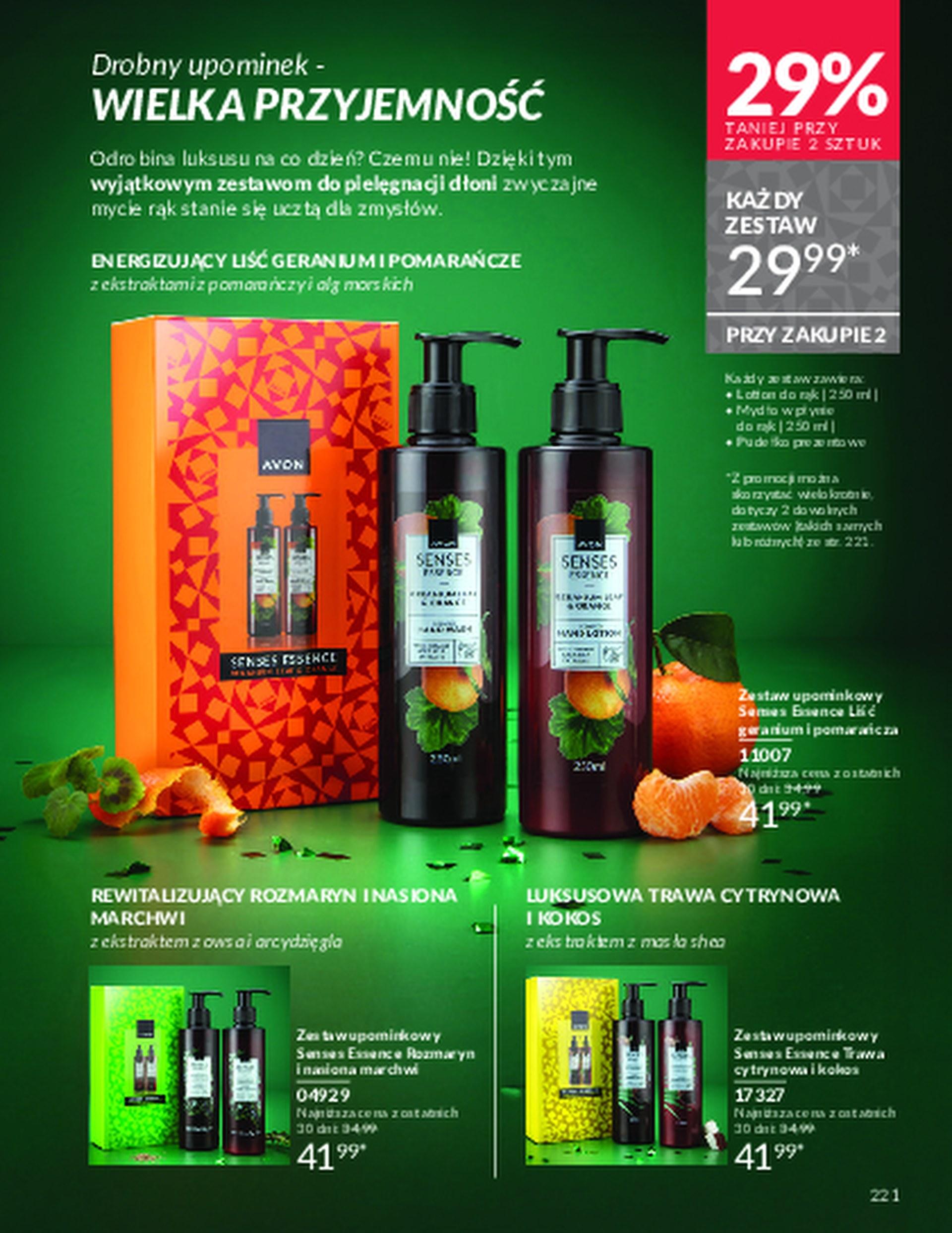 Gazetka promocyjna Avon str. 221