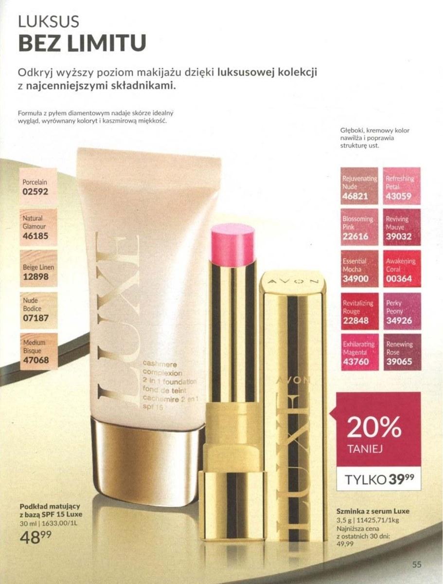 Gazetka promocyjna Avon str. 55