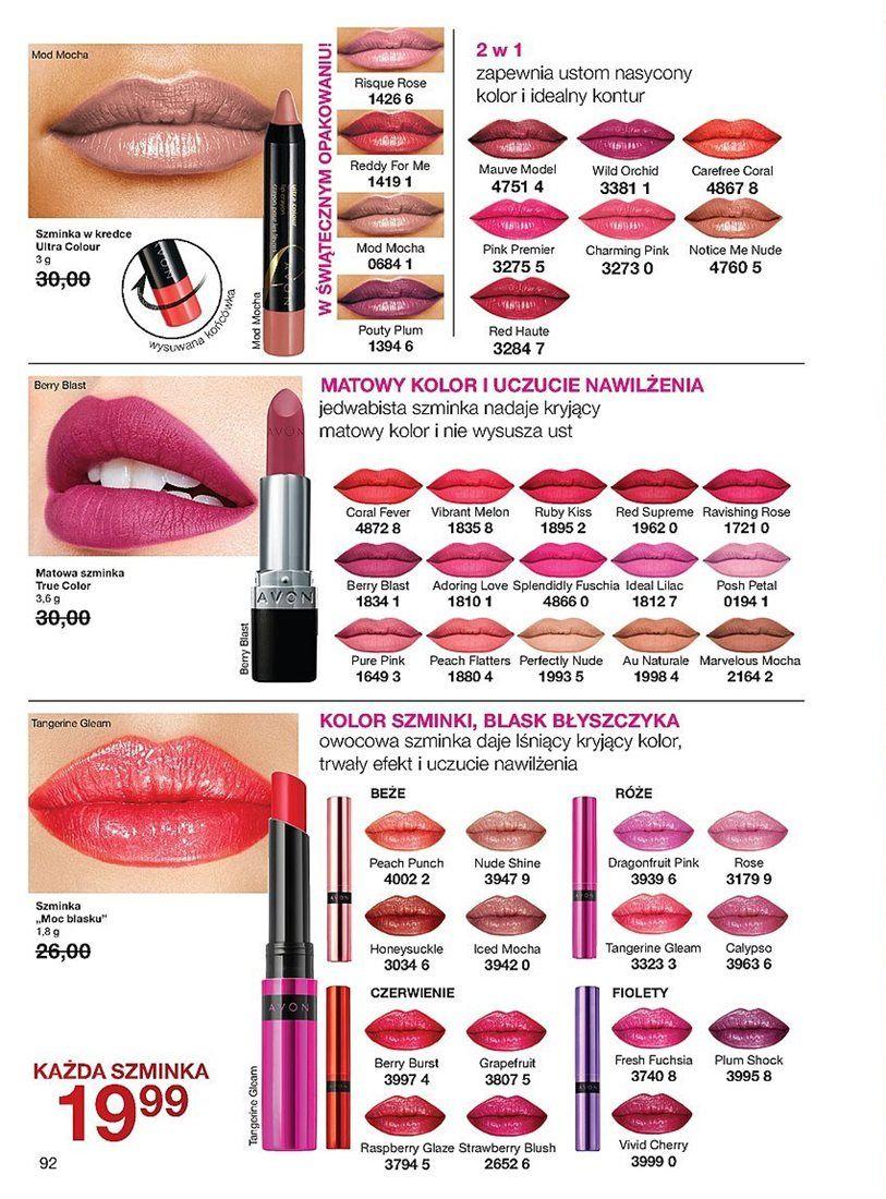 Gazetka promocyjna Avon str. 92