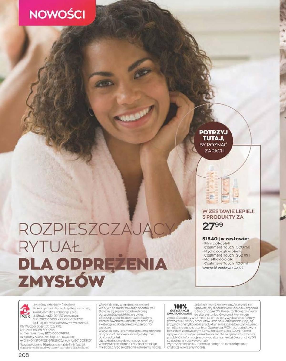 Gazetka promocyjna Avon str. 208