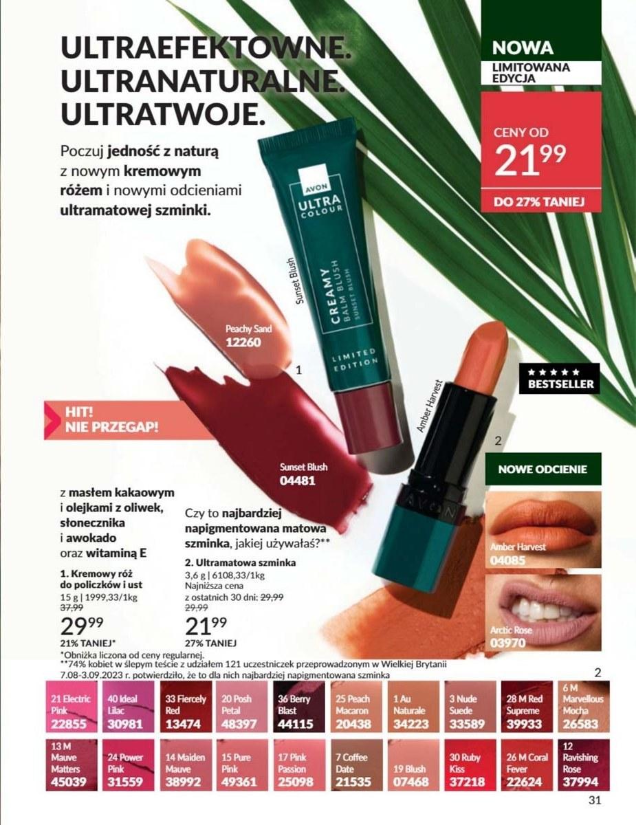 Gazetka promocyjna Avon str. 31