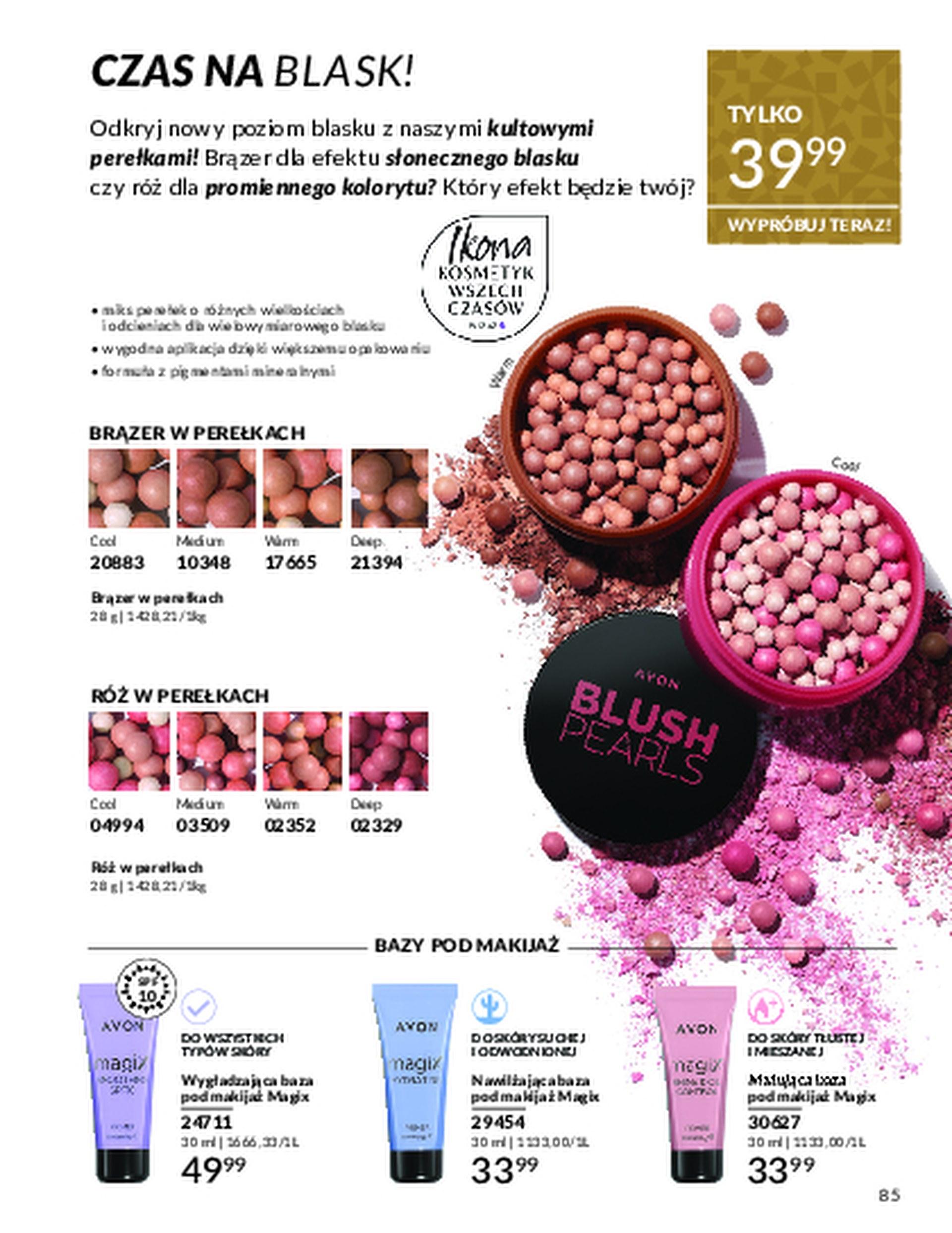 Gazetka promocyjna Avon str. 85