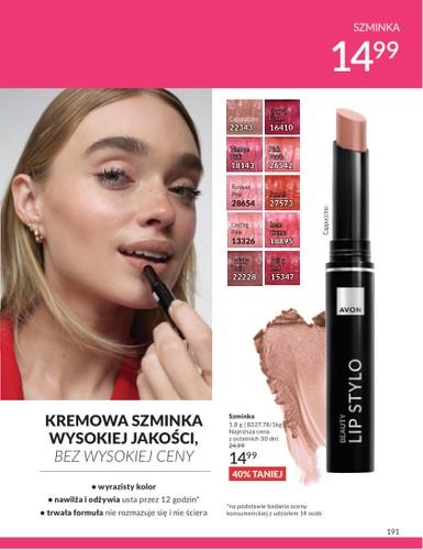 Gazetka promocyjna Avon str. 191
