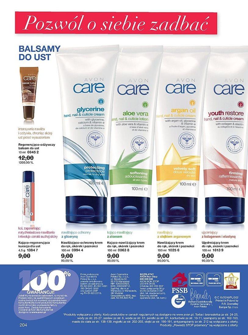 Gazetka promocyjna Avon str. 204