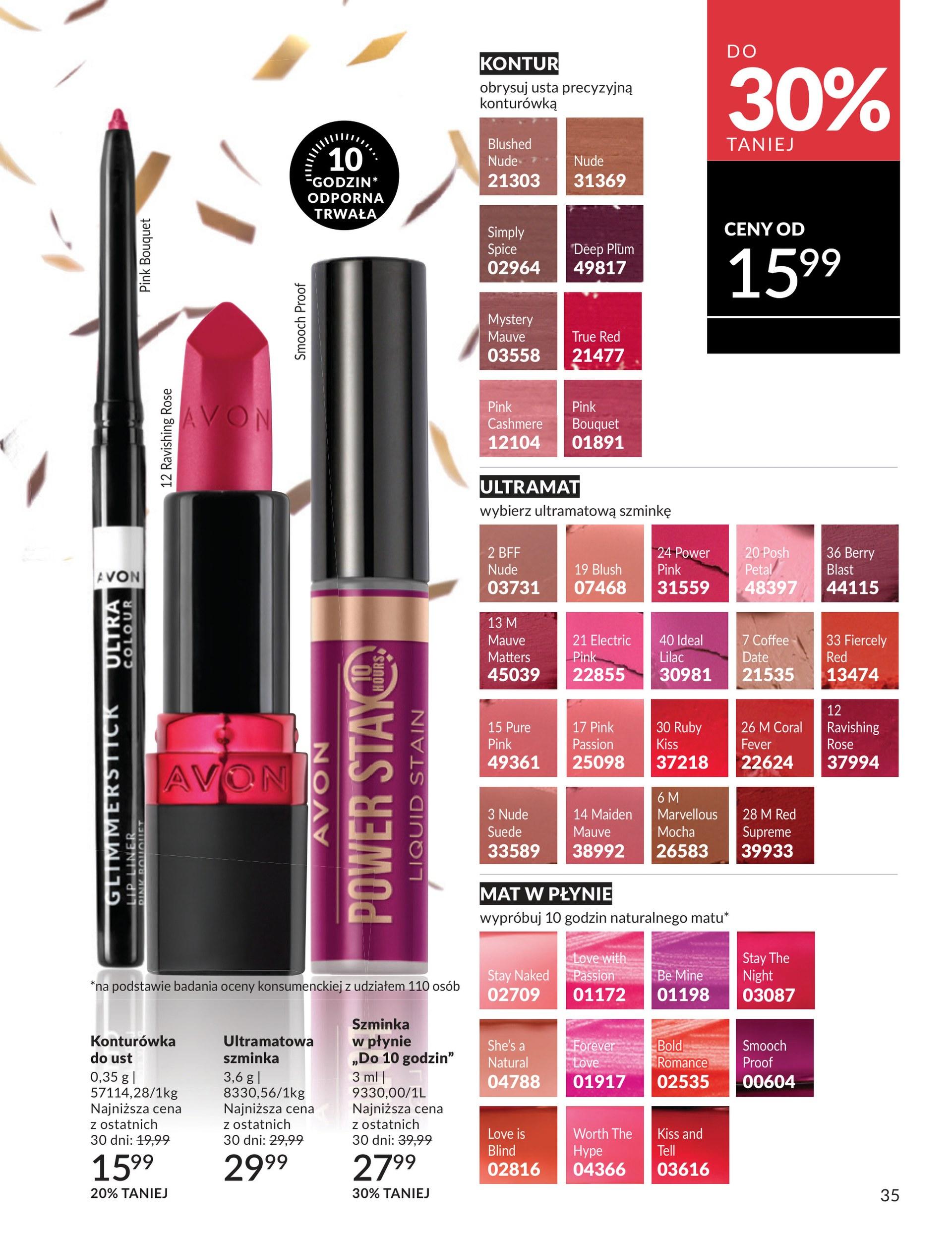 Gazetka promocyjna Avon str. 35