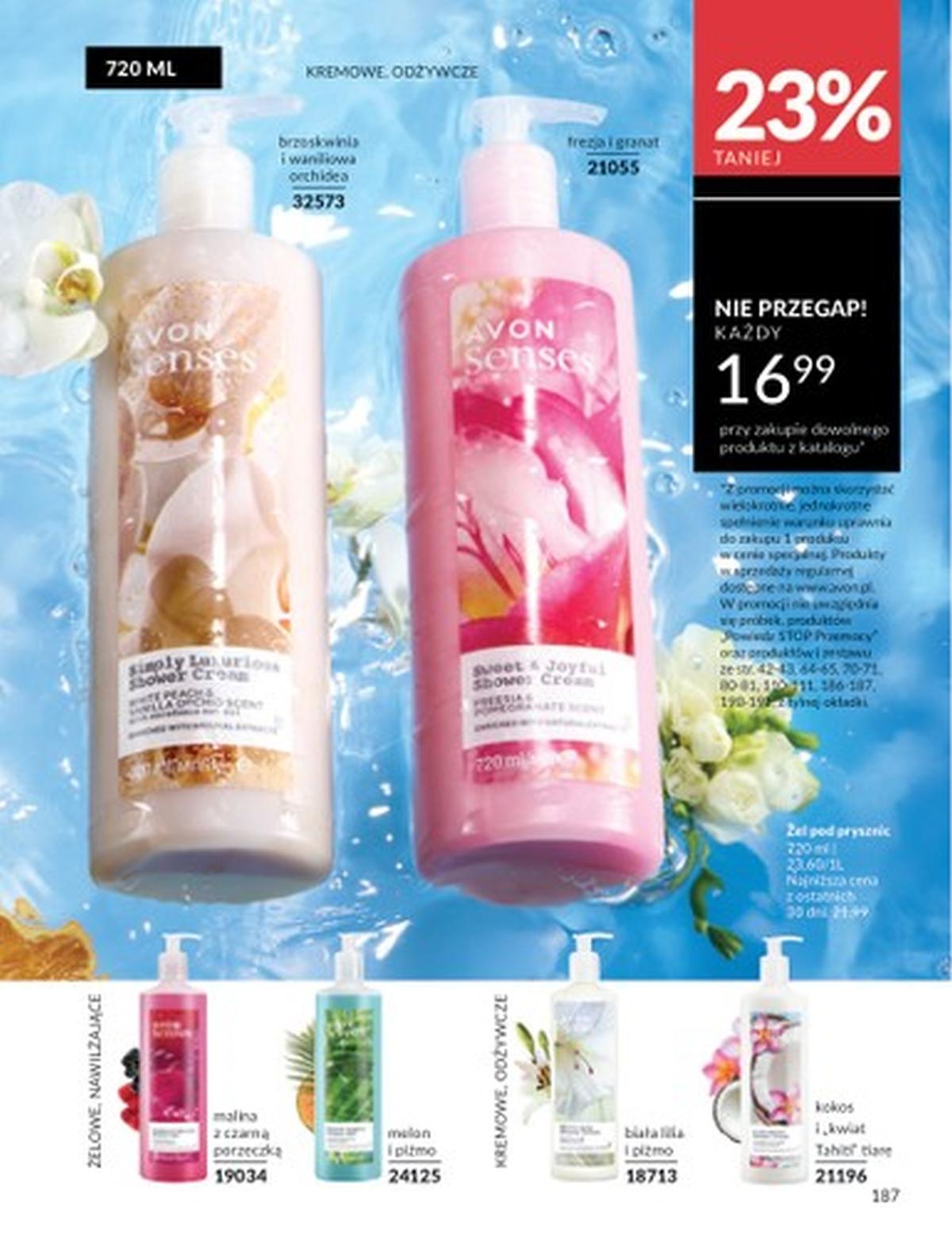 Gazetka promocyjna Avon str. 189