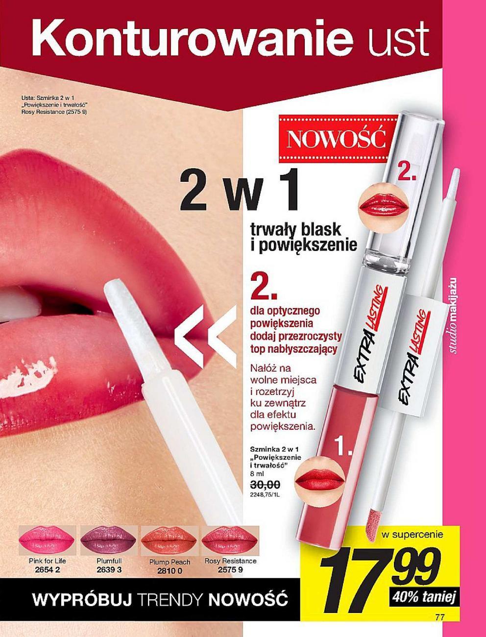 Gazetka promocyjna Avon str. 77