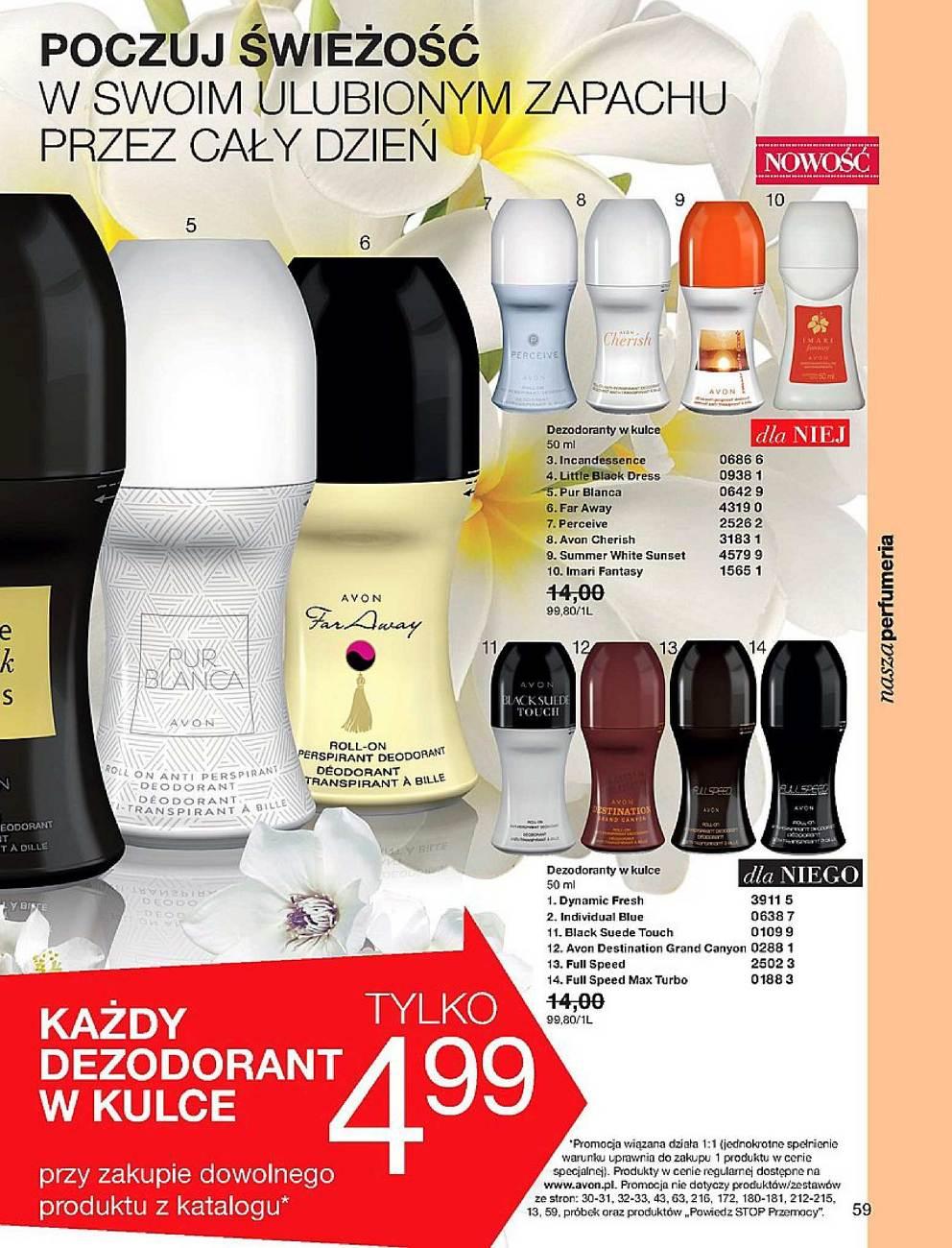 Gazetka promocyjna Avon str. 59