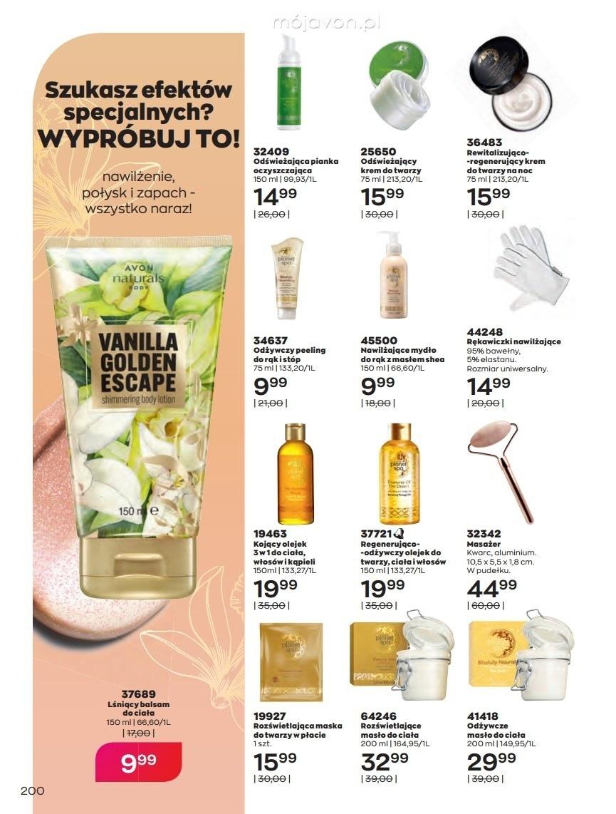 Gazetka promocyjna Avon str. 200