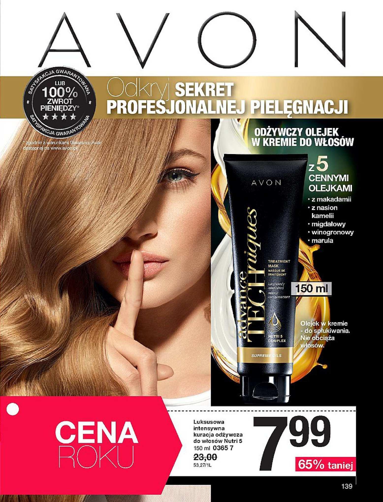 Gazetka promocyjna Avon str. 139