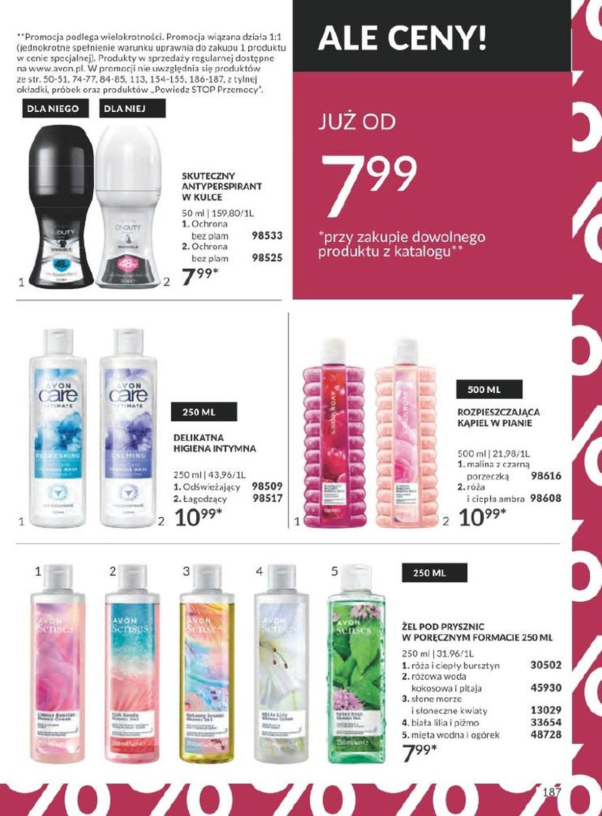 Gazetka promocyjna Avon str. 187