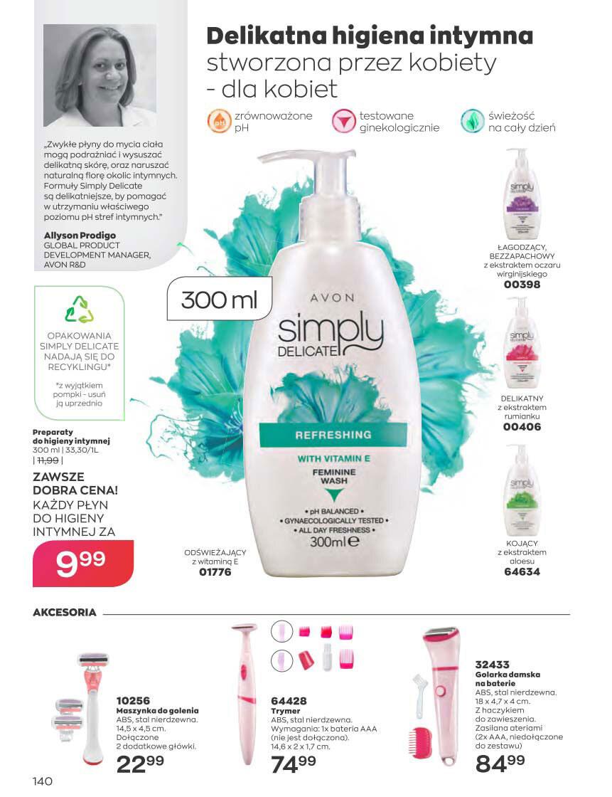 Gazetka promocyjna Avon str. 140