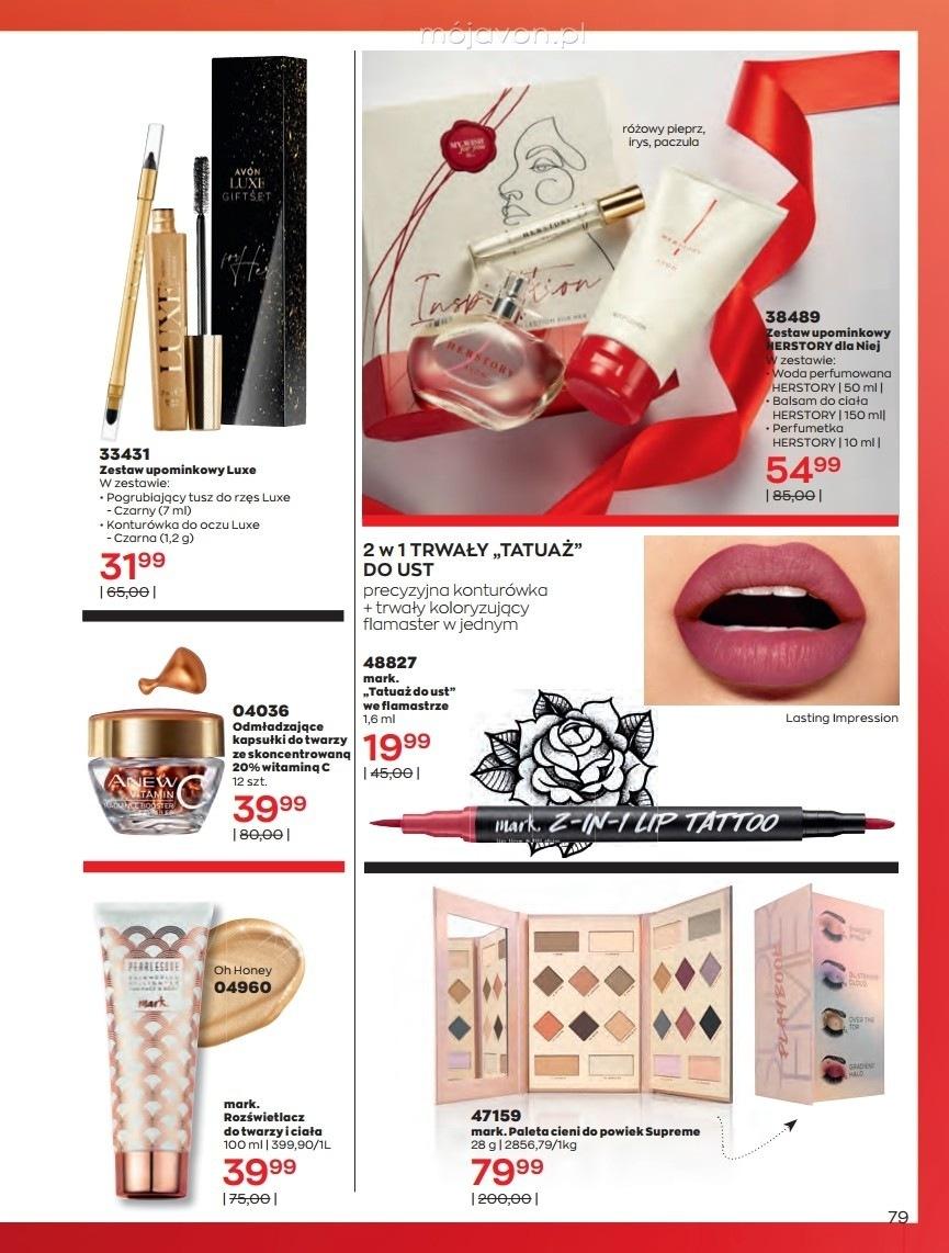Gazetka promocyjna Avon str. 79